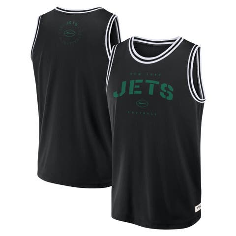 Men's Fanatics Black New York Jets Elements Future Ground Jersey Tank Top