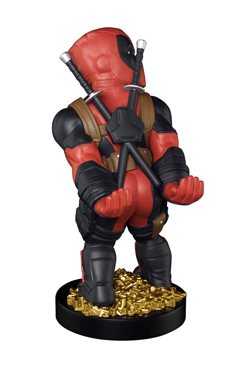 Exquisite Gaming Marvel Deadpool Rear View Phone & Gaming Controller Holder, Alternate, color, Multicolored