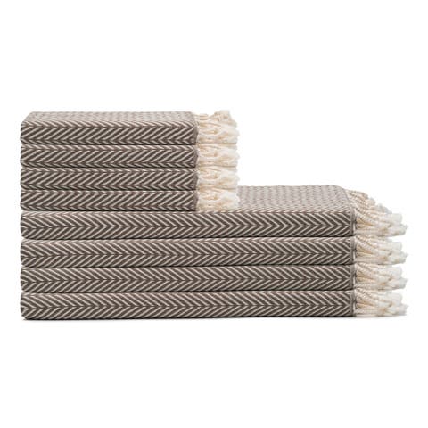 Herringbone Turkish Cotton Towel Bundle