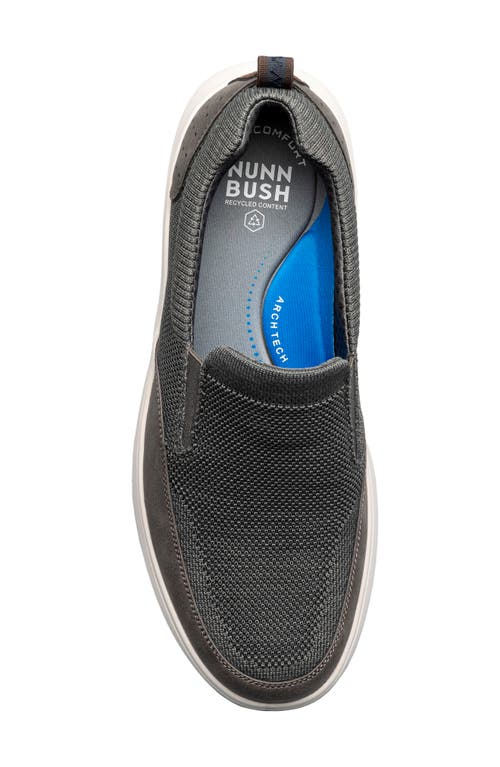 Nunn Bush Conway 2.0 Knit Slip-on Sneaker In Gray Multi