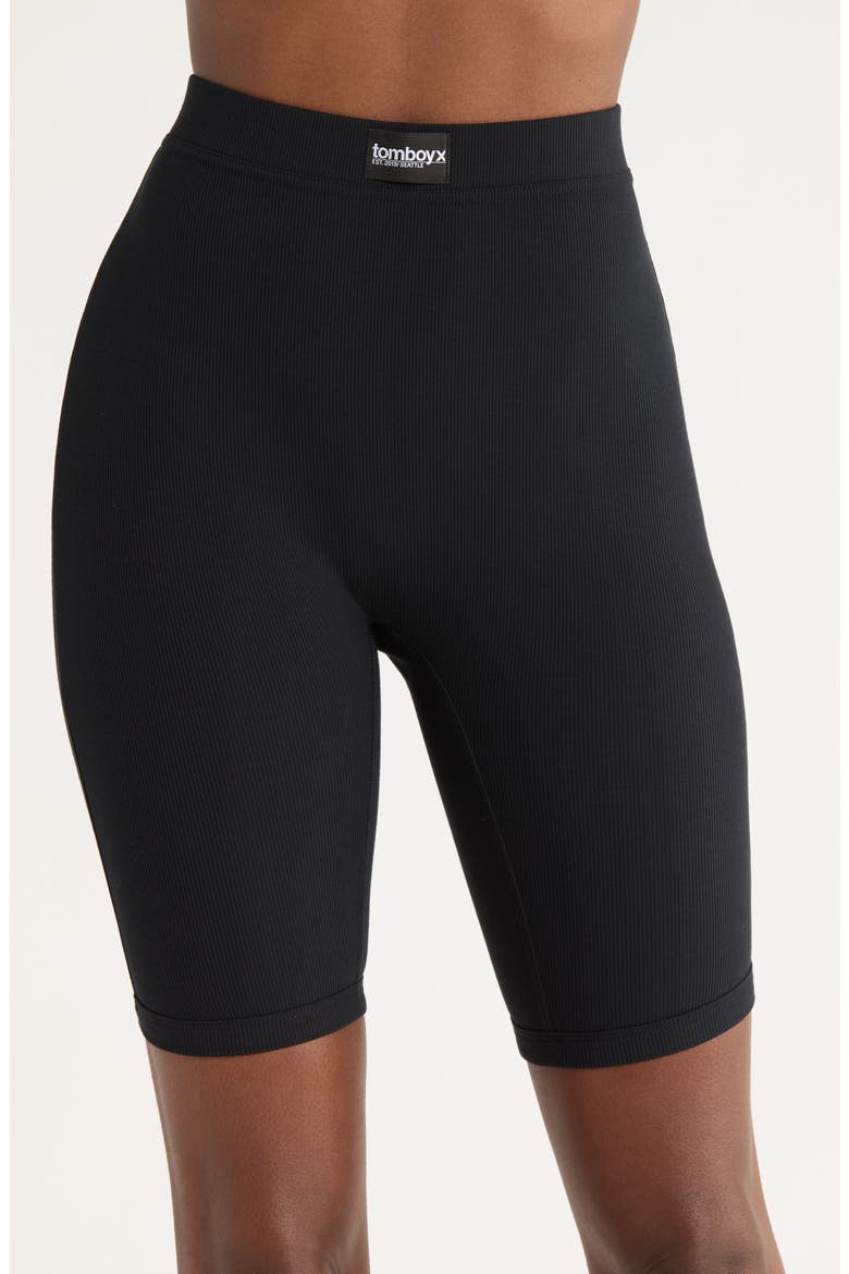 Rib 9-Inch Boxer Briefs, Main, color, BLACK