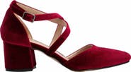 Forever & Always Shoes Dolly Low Block Heel Pumps