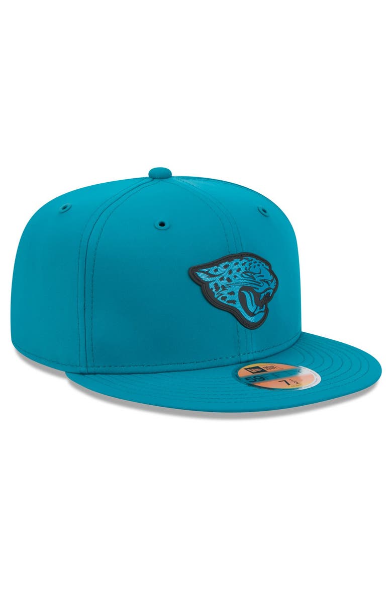 Men's New Era Teal Jacksonville Jaguars 2026 Sideline 59FIFTY Fitted Hat, Alternate, color, Teal
