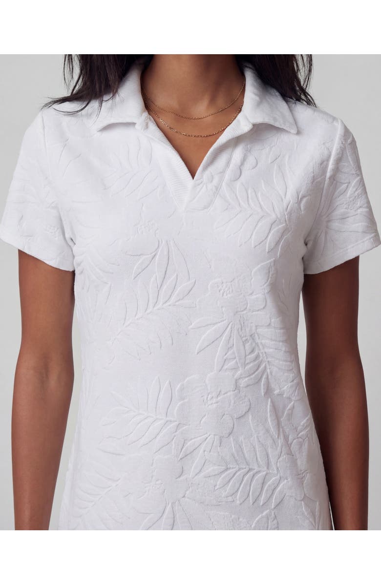 Lords of Harlech Womens Terry Toweling Dress, Alternate, color, White