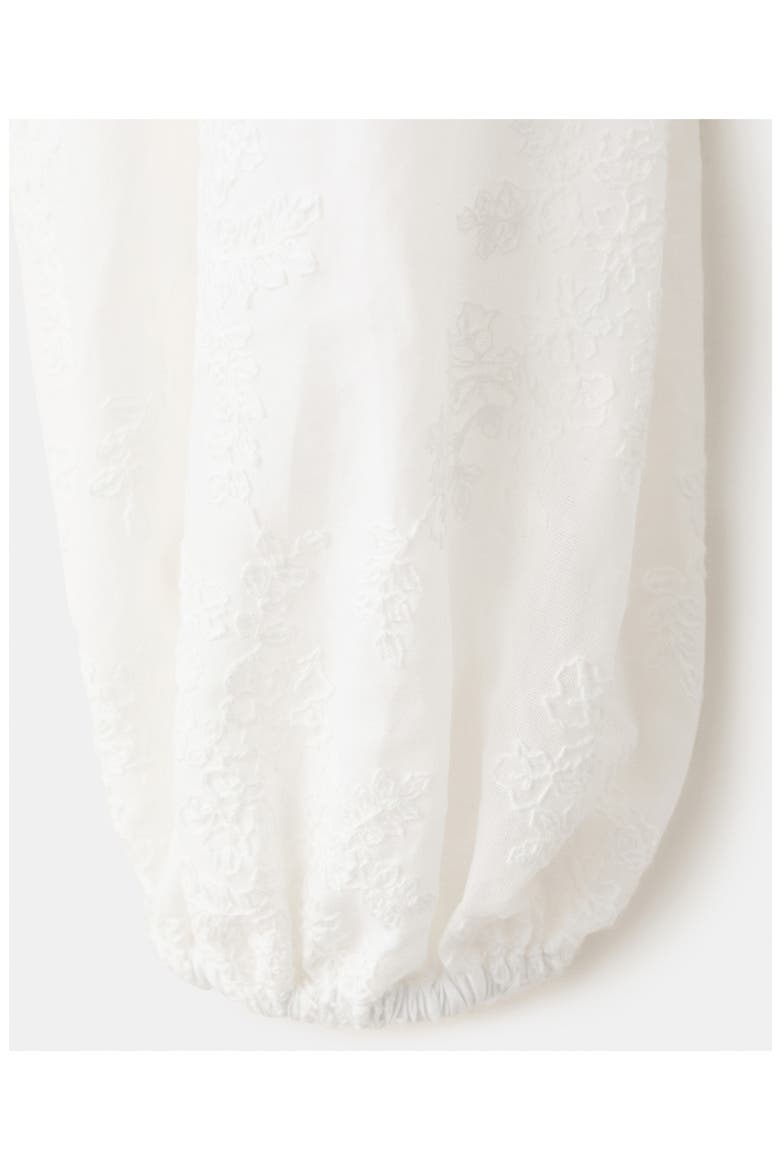 Ruffle Stitch Top, Alternate, color, OFF WHITE