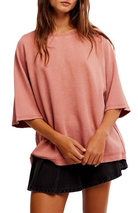 Joah Oversize Cotton Blend T-Shirt