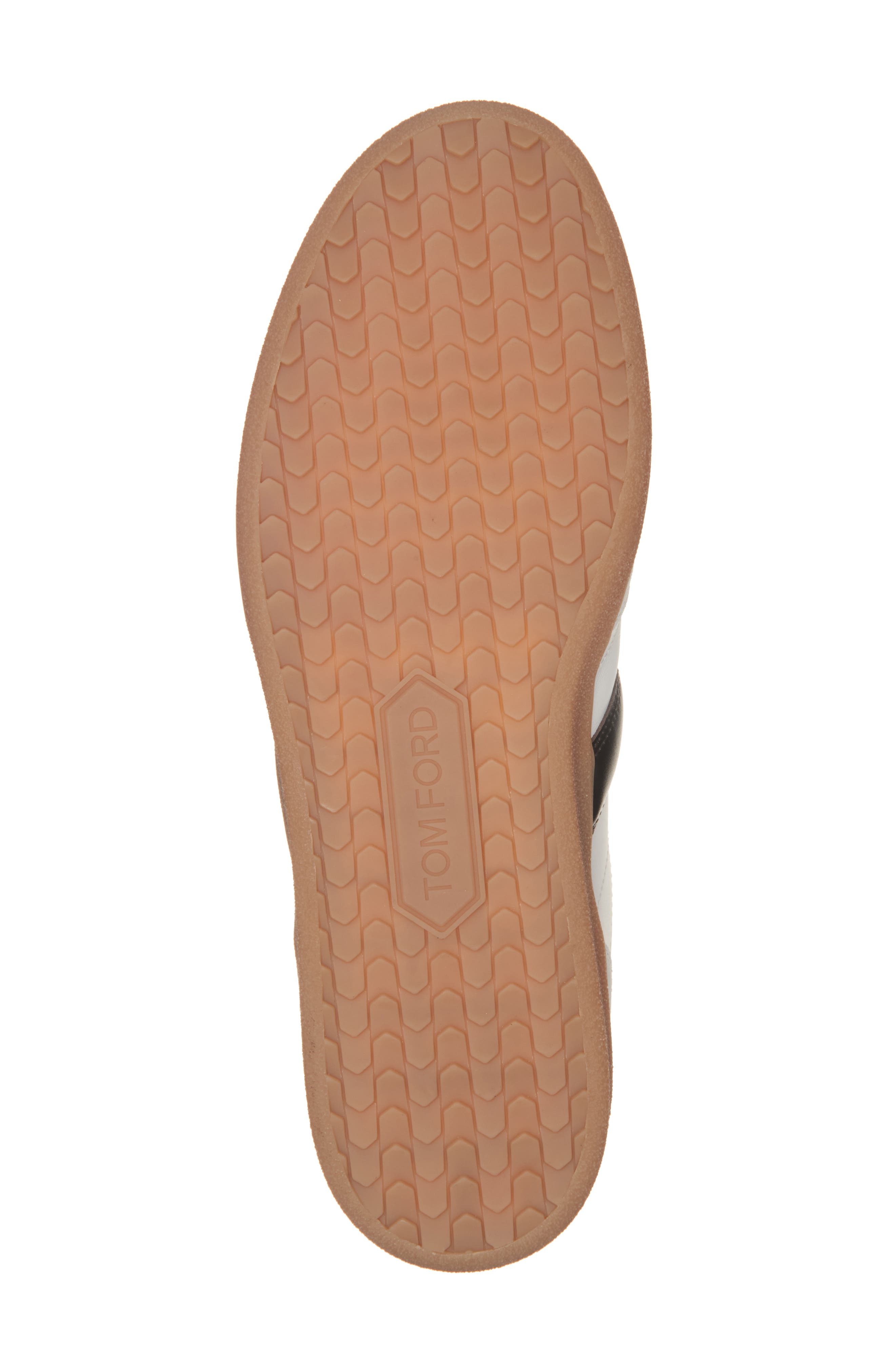 TOM FORD Archer Sneaker, Alternate, color, 5W028 Optical White/ Amber