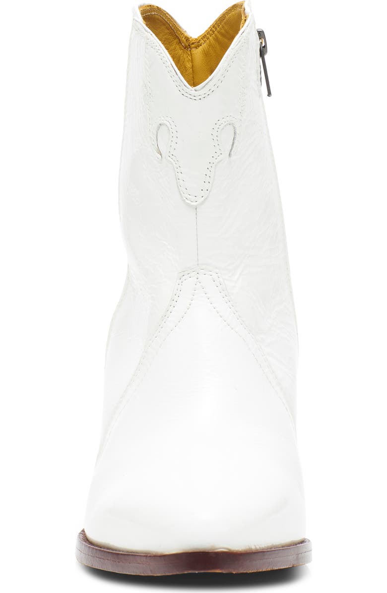 Free People New Frontier Western Bootie, Alternate, color, White