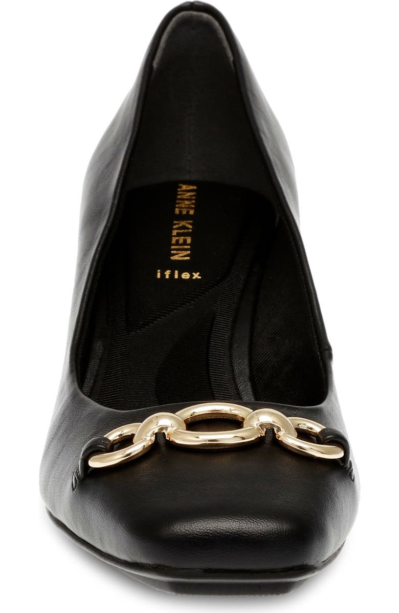 Anne Klein Luisa Chain Block Heel Pump, Alternate, color,