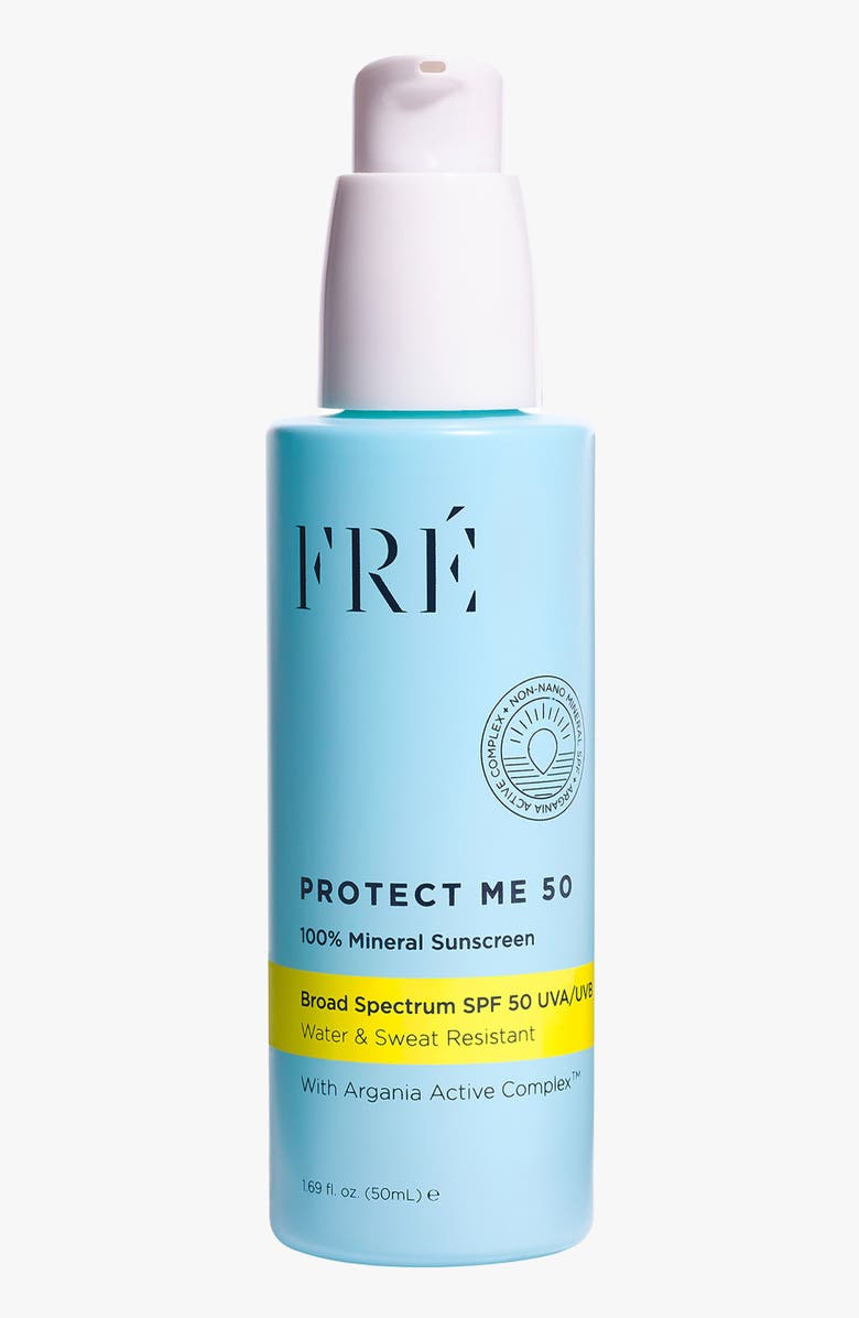 FRÉ Skincare PROTECT ME 50 Mineral SPF 50 Moisturizer, Main, color, White