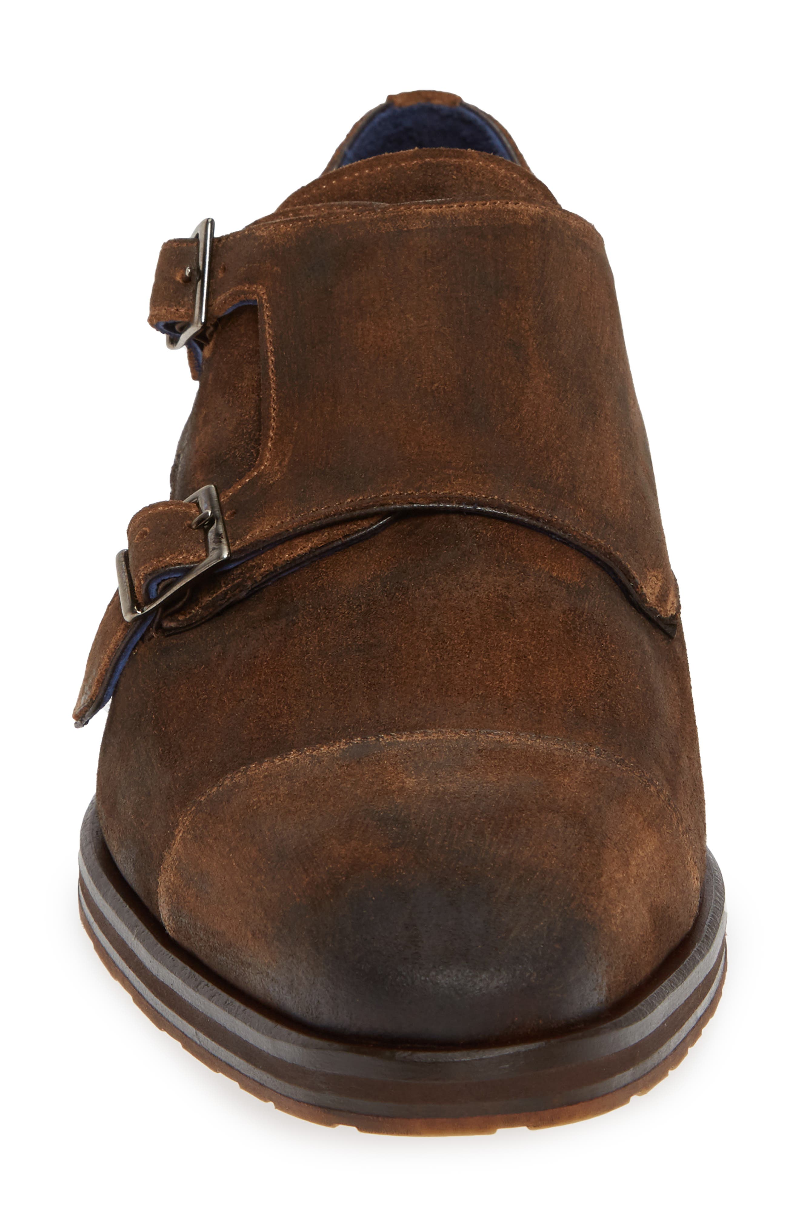 Mezlan Miguel Double Monk Strap Shoe, Alternate, color, 