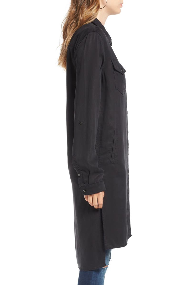 BLANKNYC Woven Shirtdress, Alternate, color, 