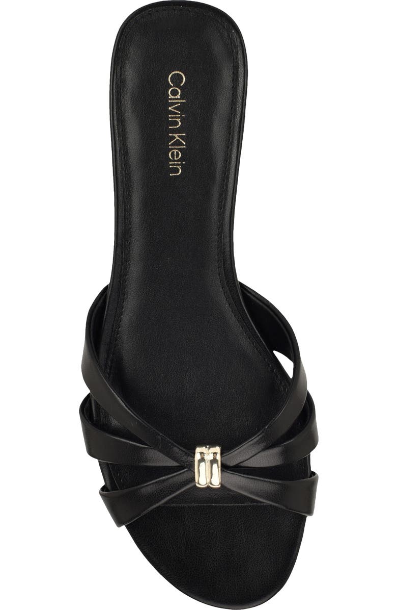 Calvin Klein Petula Slide Sandal, Alternate, color, Black