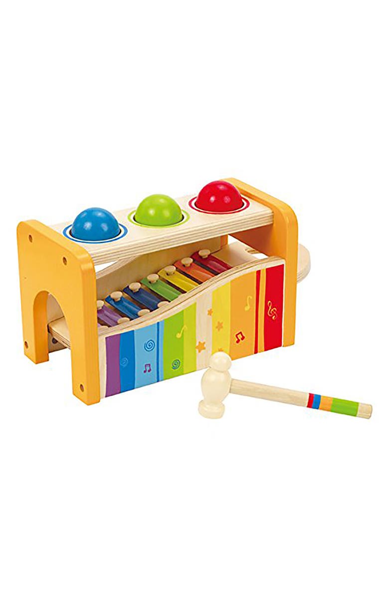 Hape Pound & Tap Bench, Alternate, color, Multi