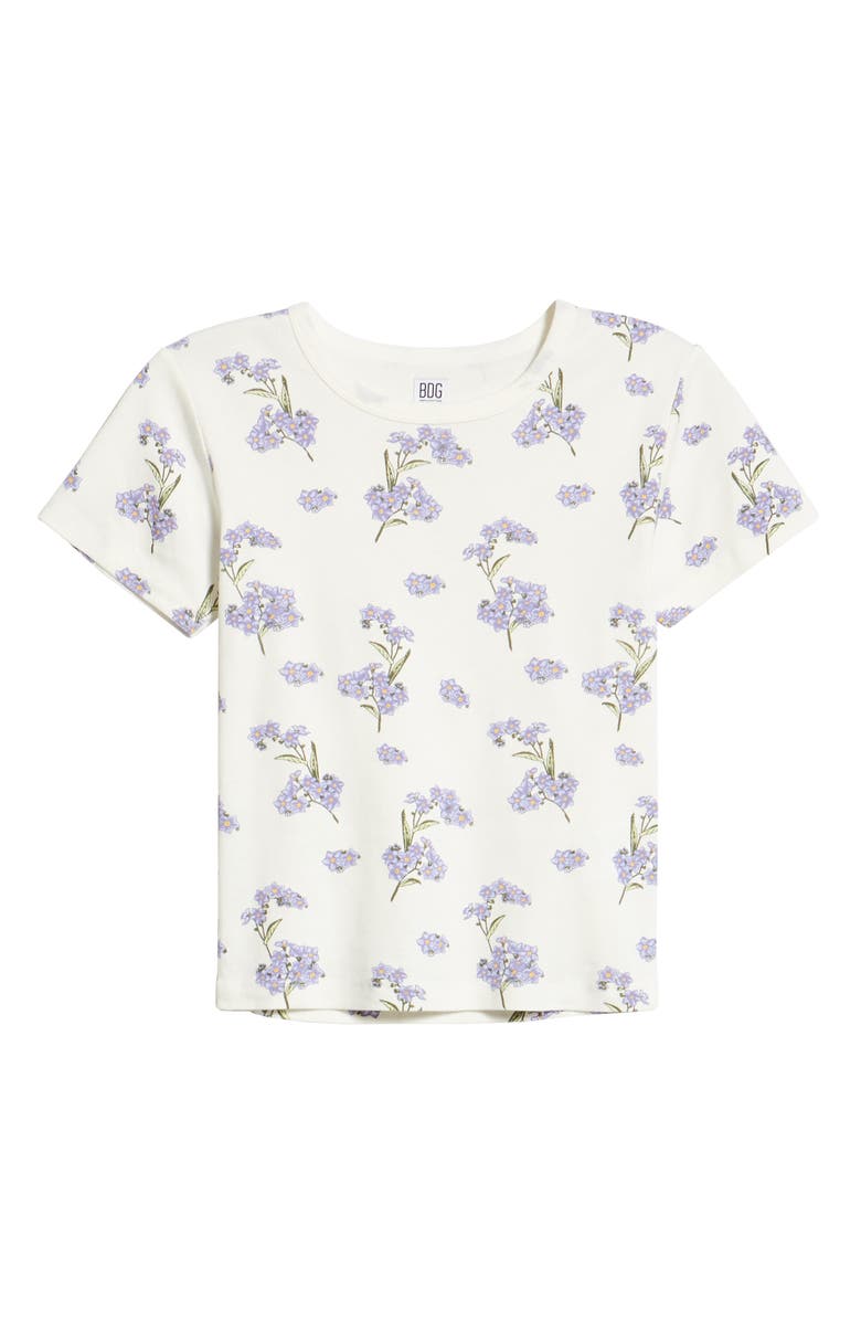 BDG Urban Outfitters Floral Tee, Alternate, color, 