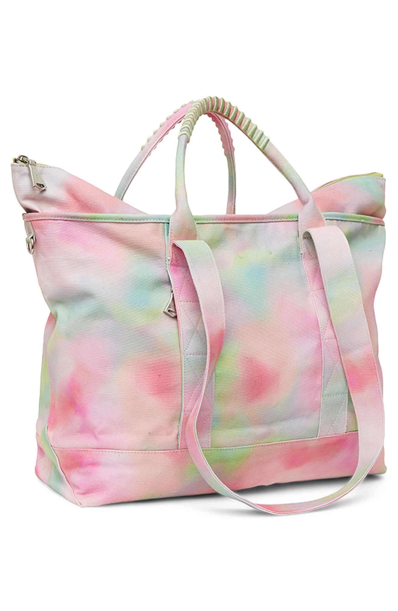 AIMEE Wonder Canvas Convertible Tote, Alternate, color, Airbrush Dawn