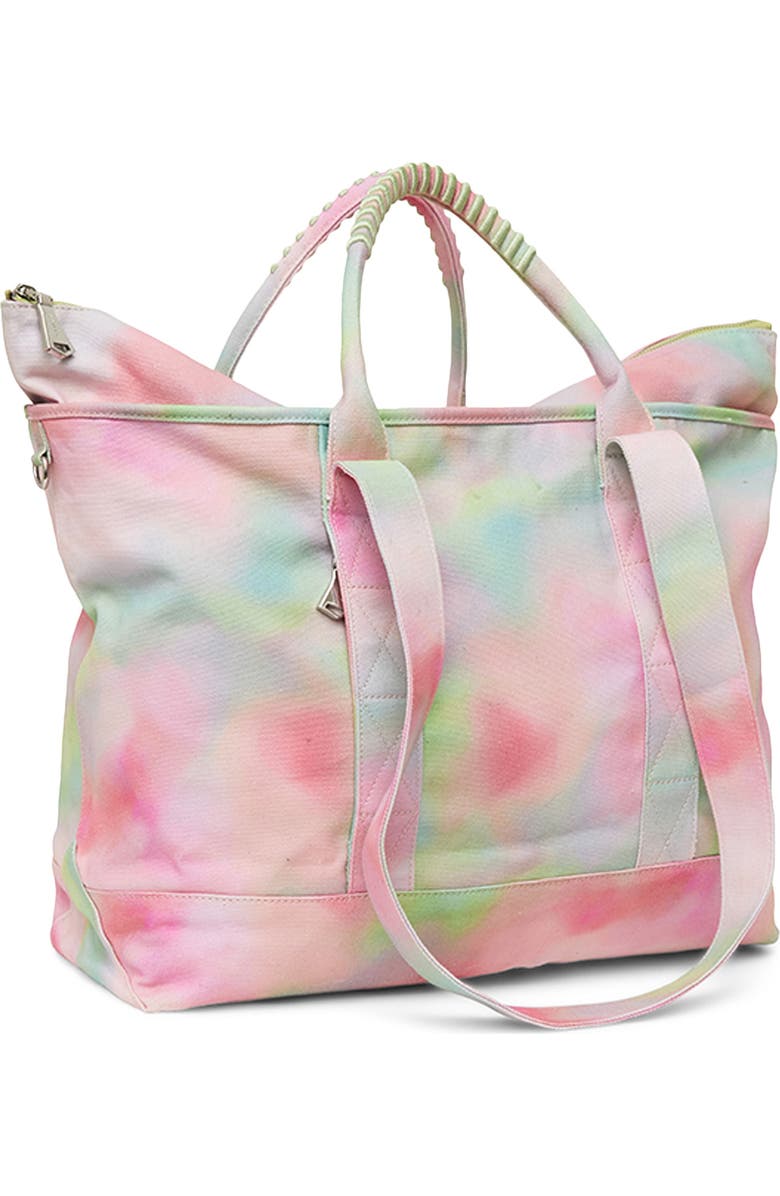 AIMEE Wonder Canvas Convertible Tote, Alternate, color, Airbrush Dawn