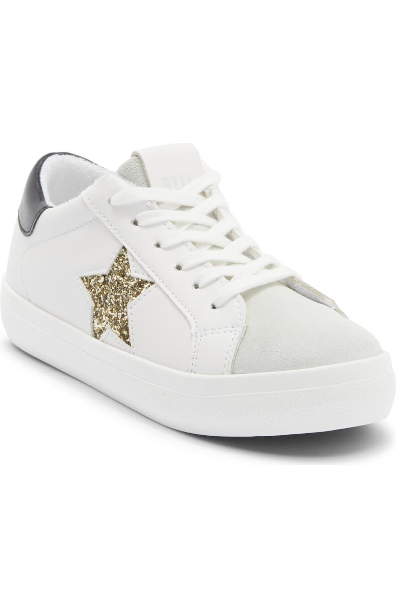 Steve Madden Starling Sneaker, Main, color, Gold Glitter