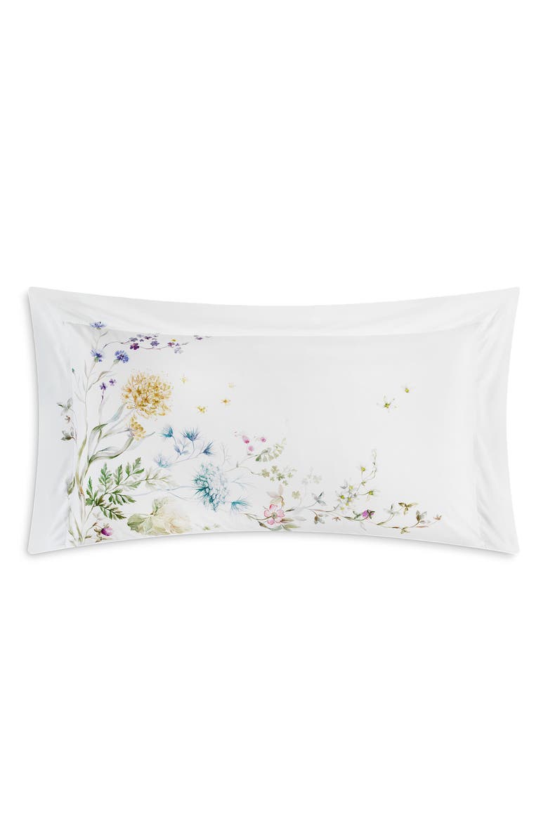 Togas Fleur pillowcase, Alternate, color, White