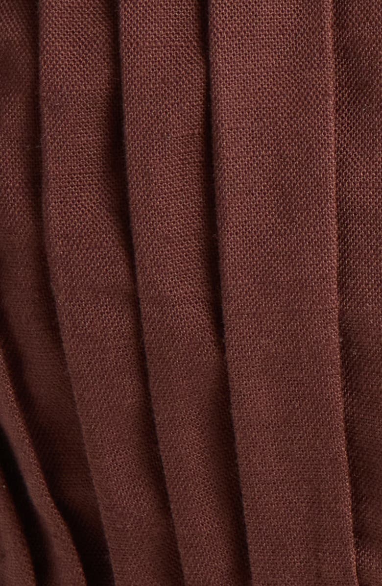 Kulani Kinis Ruched Bralette Undewire Bikini Top, Alternate, color, Coco