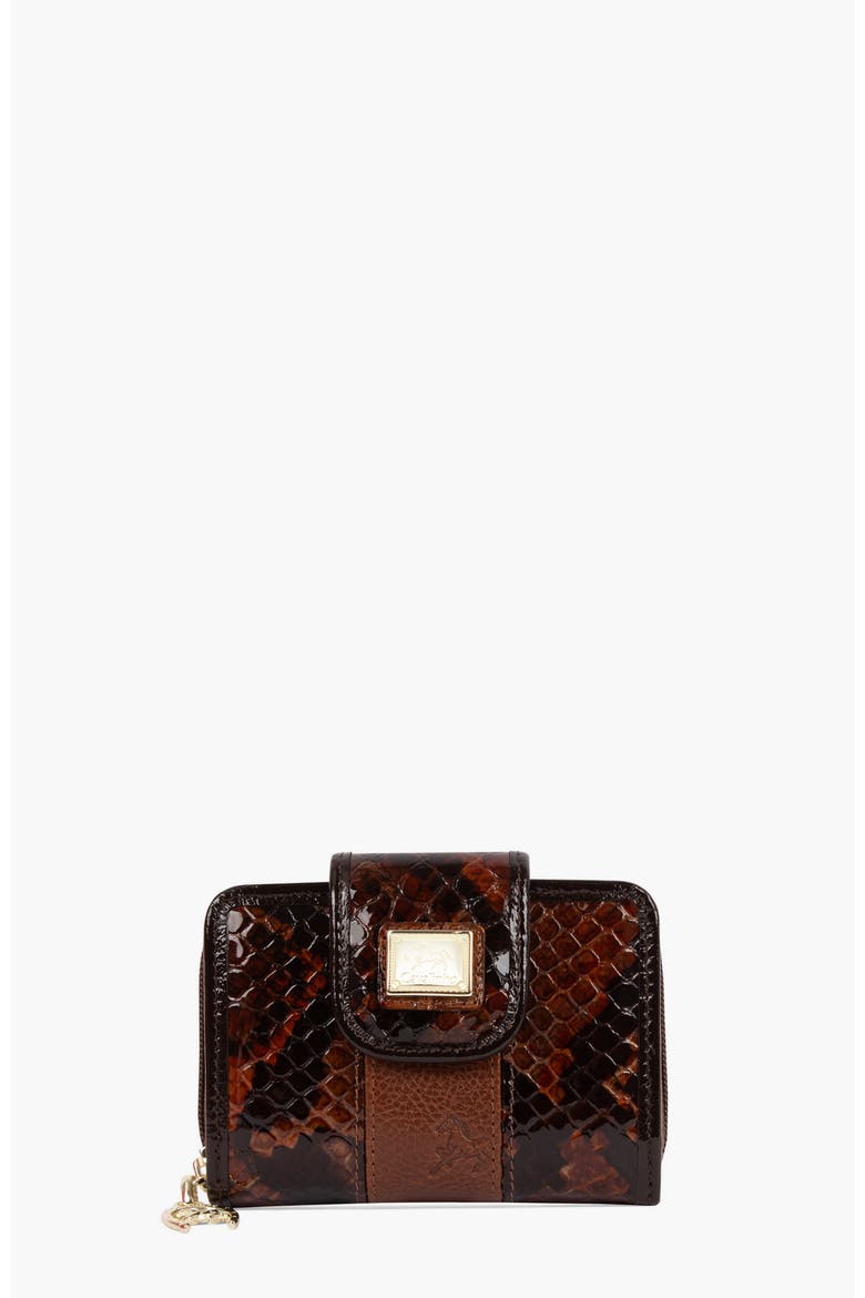 Honor Leather Wallet 218, Main, color, Camel Brown