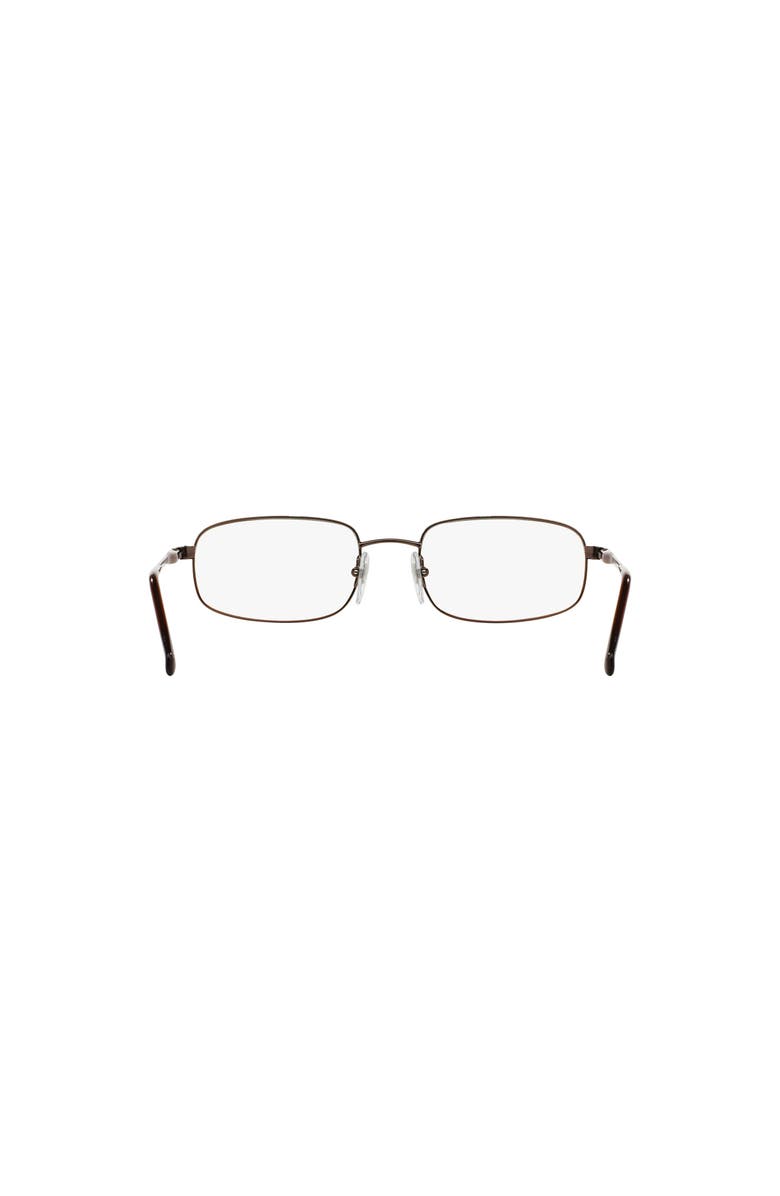 Sferoflex 51mm Rectangle optical glasses, Alternate, color, Brown