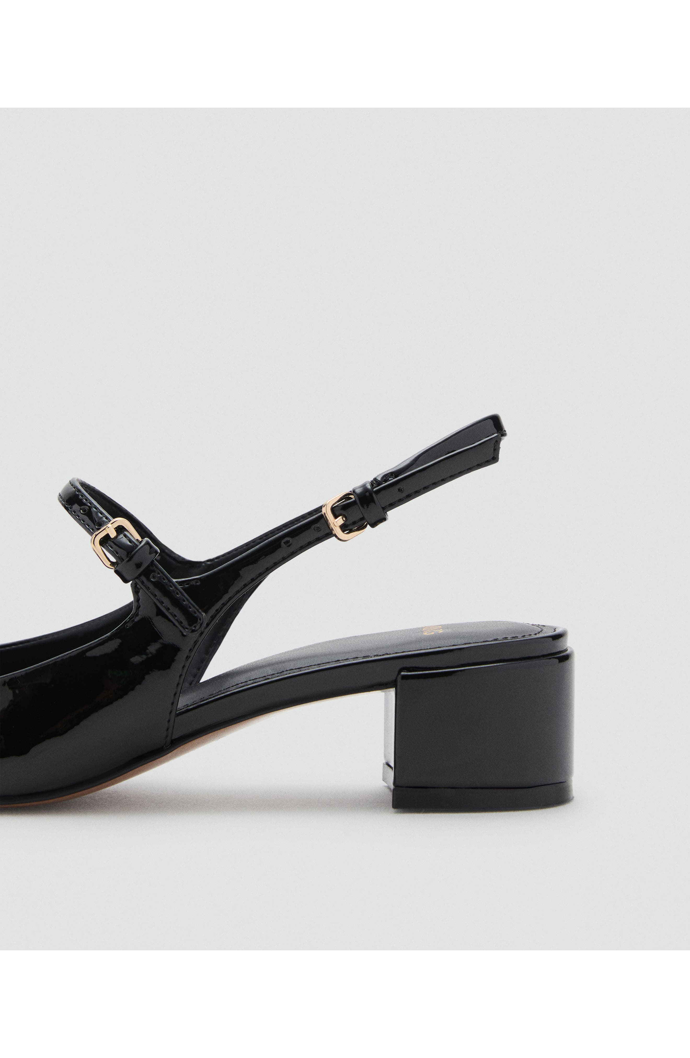 MANGO Slingback Pump, Alternate, color, Black
