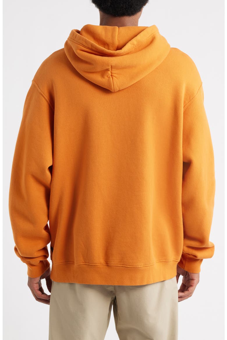 Fesque Cotton Fleece Hoodie, Alternate, color, MARMALADE