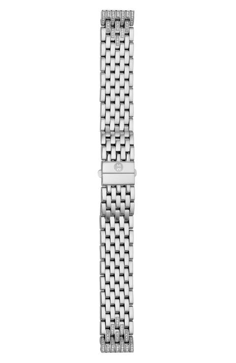 Deco 16mm Diamond Bracelet Watchband