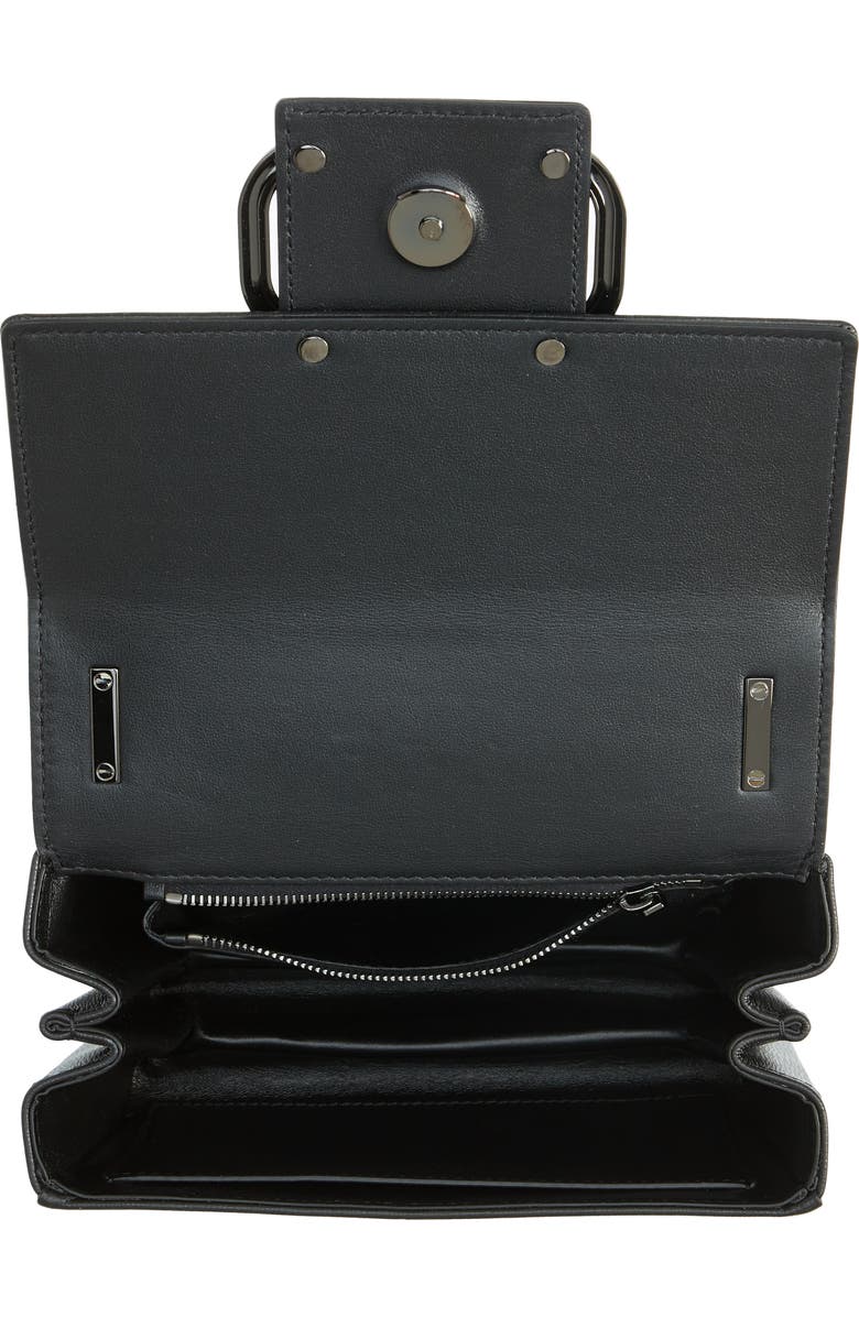 Valentino Garavani Stud Sign VLOGO Leather Shoulder Bag, Alternate, color,