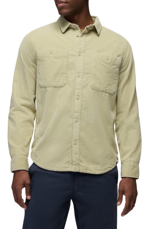 Ridgecrest Long Sleeve Organic Cotton Corduroy Shirt