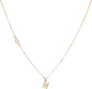 Panacea Initial Pendant Necklace