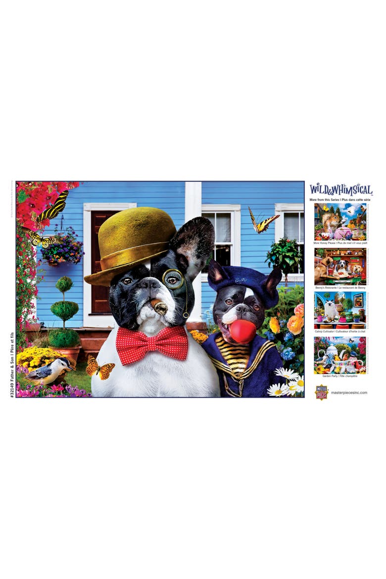 Father & Son 300 Piece Jigsaw Puzzle, Alternate, color, Multicolor