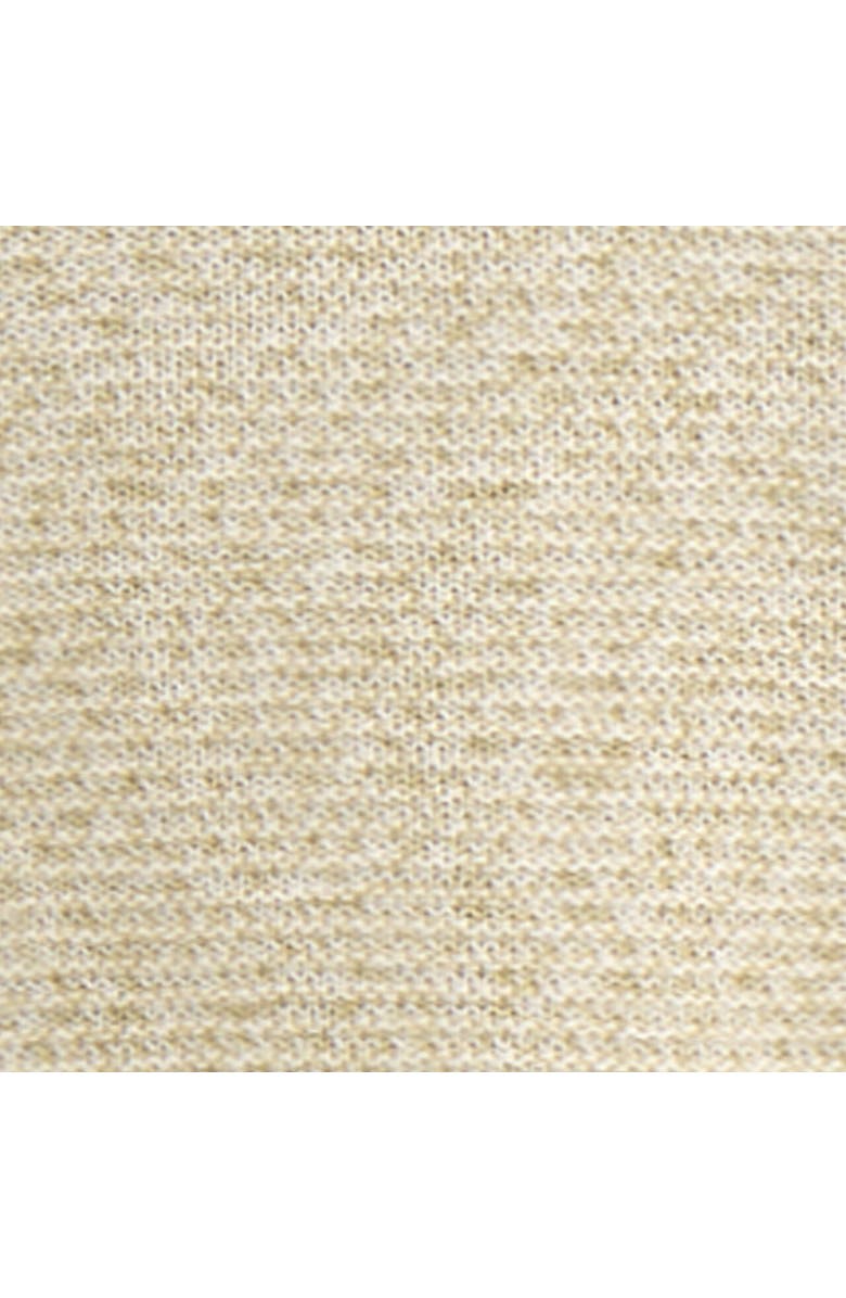 COS Open-knit Polo Shirt, Alternate, color, Light-Beige Mélange