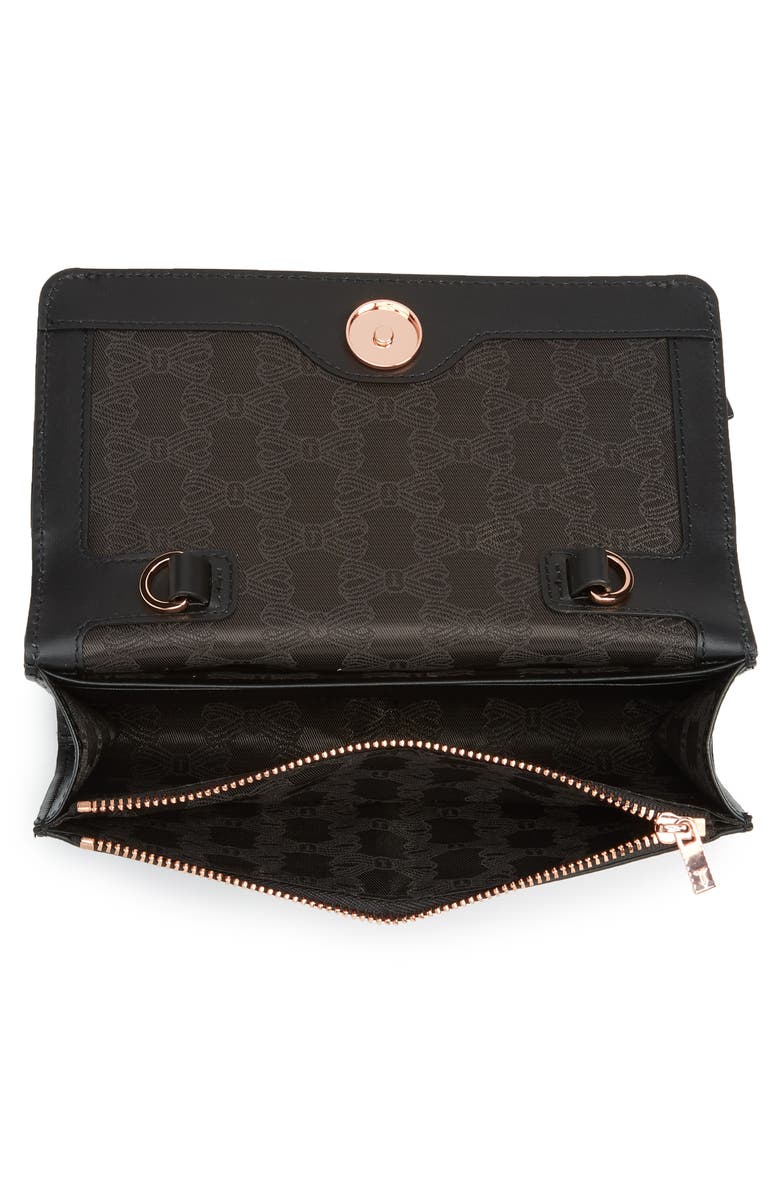 Ted Baker London Giant Knot Matinée Wallet on a Chain, Alternate, color, 