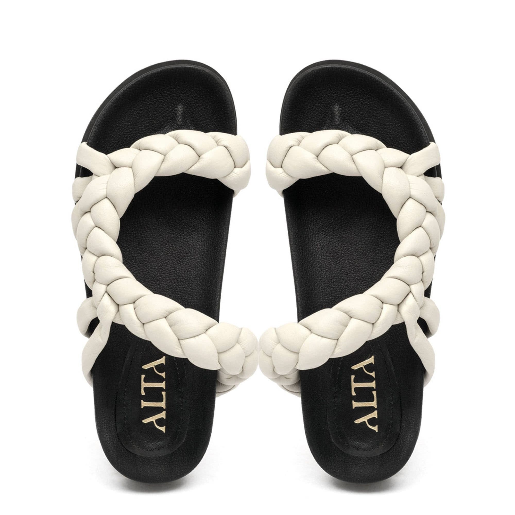 Corinna Sandals, Alternate, color, Off White