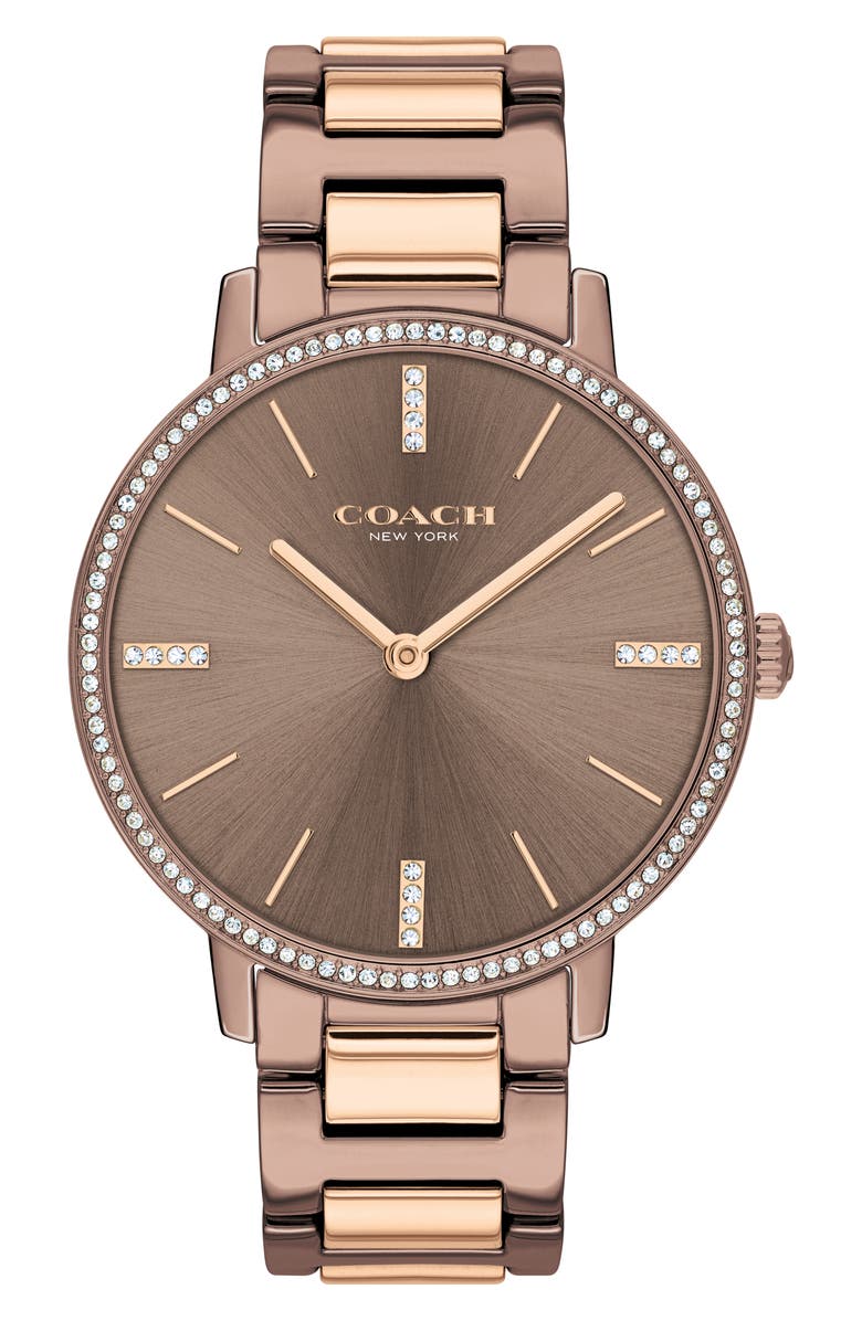 COACH Audrey Bracelet Watch, 35mm, Main, color, 