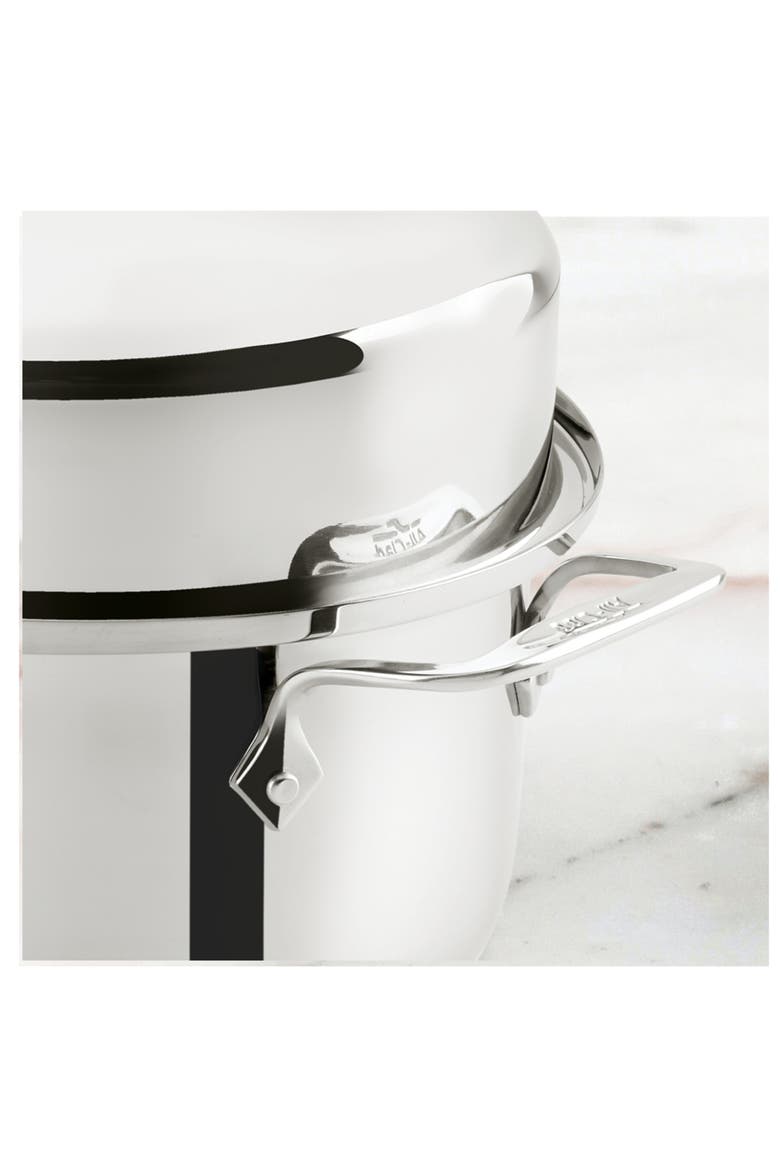 10-Quart Covered Oval Roaster & Lid, Alternate, color, SILVER