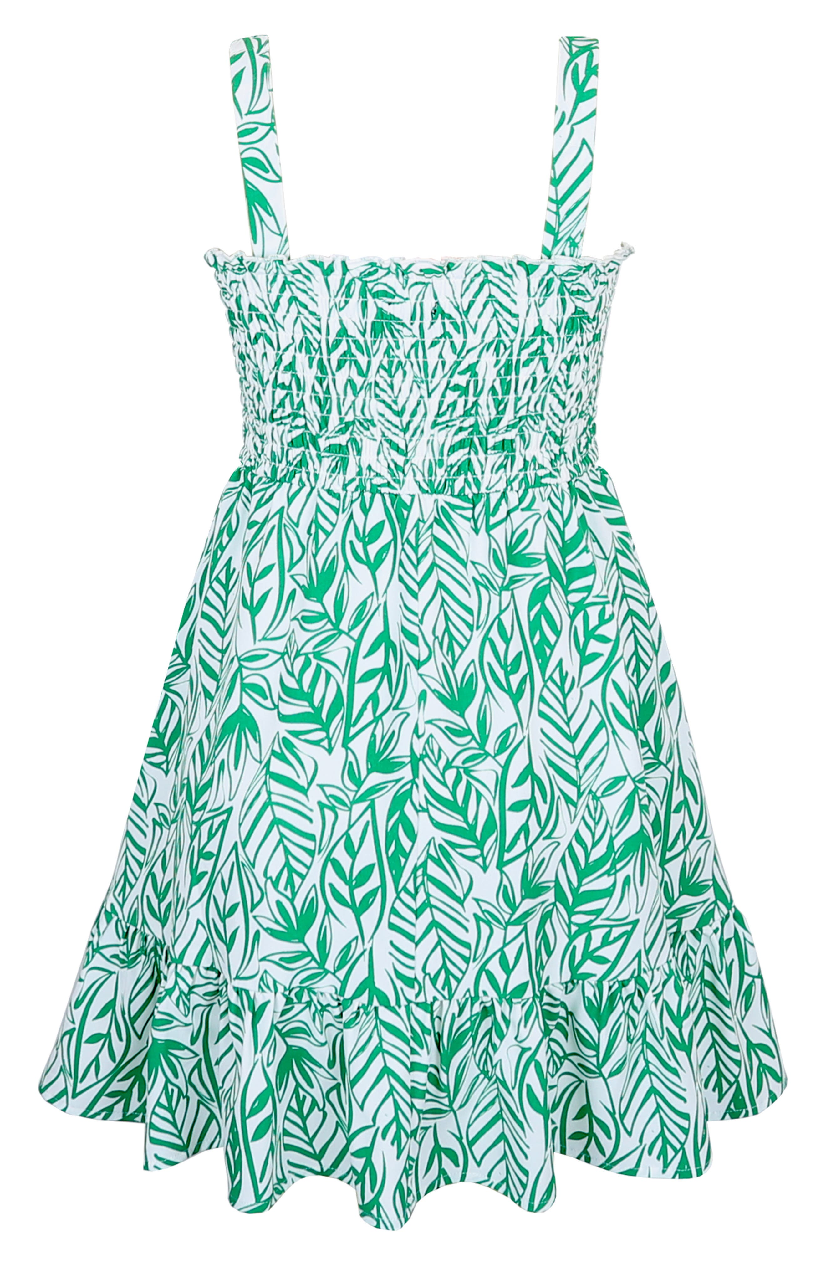 Zunie Kids' Box Strap Smocked Dress | Nordstromrack