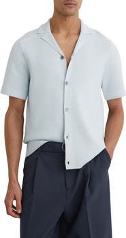 Reiss Wandsworth Short Sleeve Button-Up Shirt