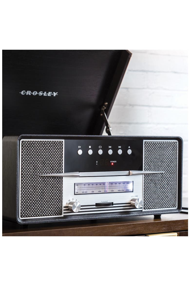 Rhapsody 7-in-1 Record Player, Alternate, color, BLACK