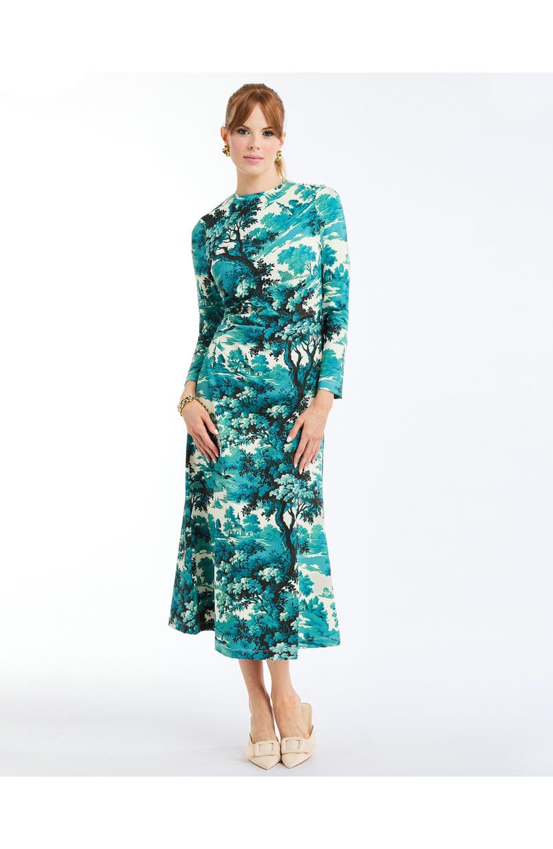 Mestiza New York Gabriella Midi Dress, Main, color, Ceramic Toile