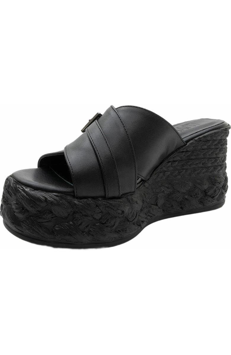 Forever & Always Shoes Palmas Leather Platform Sandal, Alternate, color,