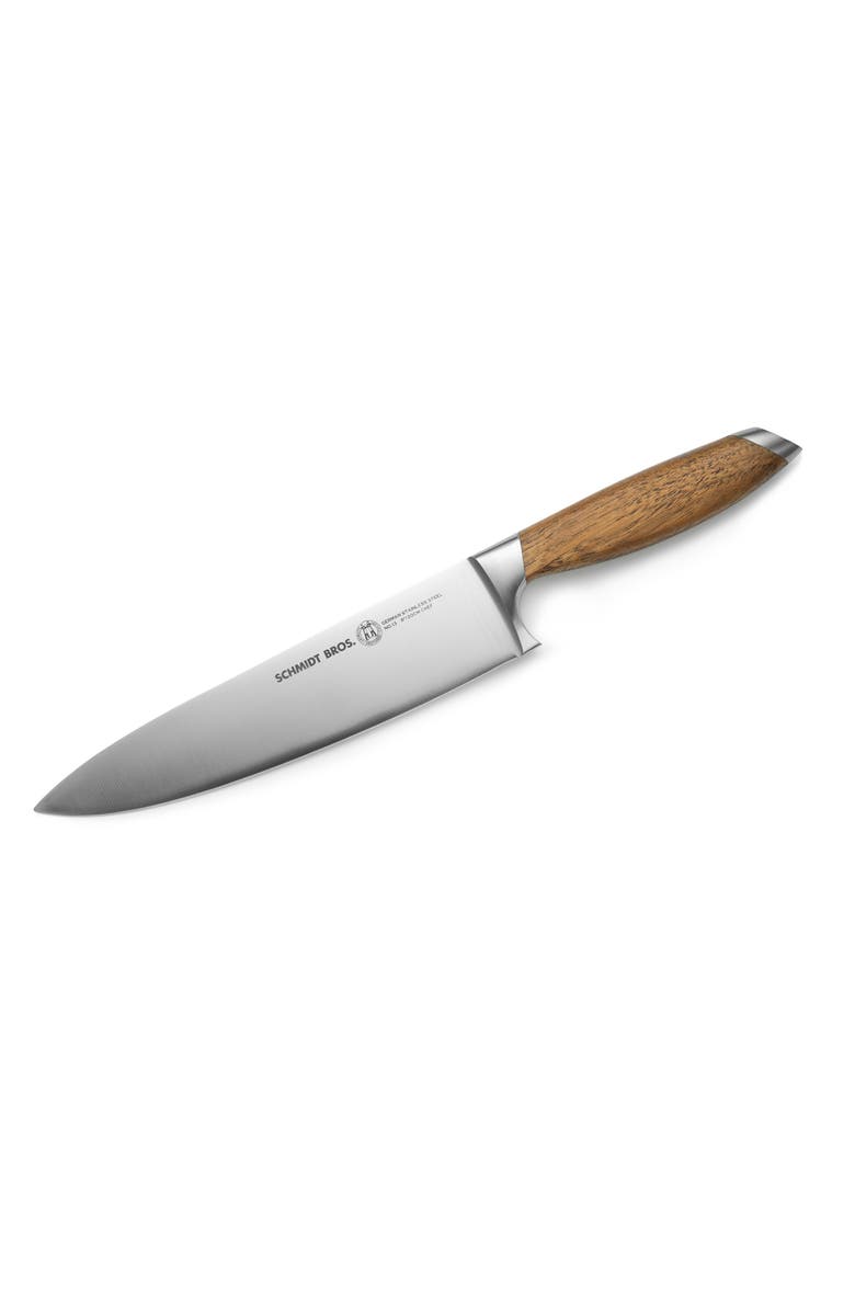 Schmidt Brothers Cutlery Bonded Teak 15-Piece Knife Block Set, Alternate, color, Brown