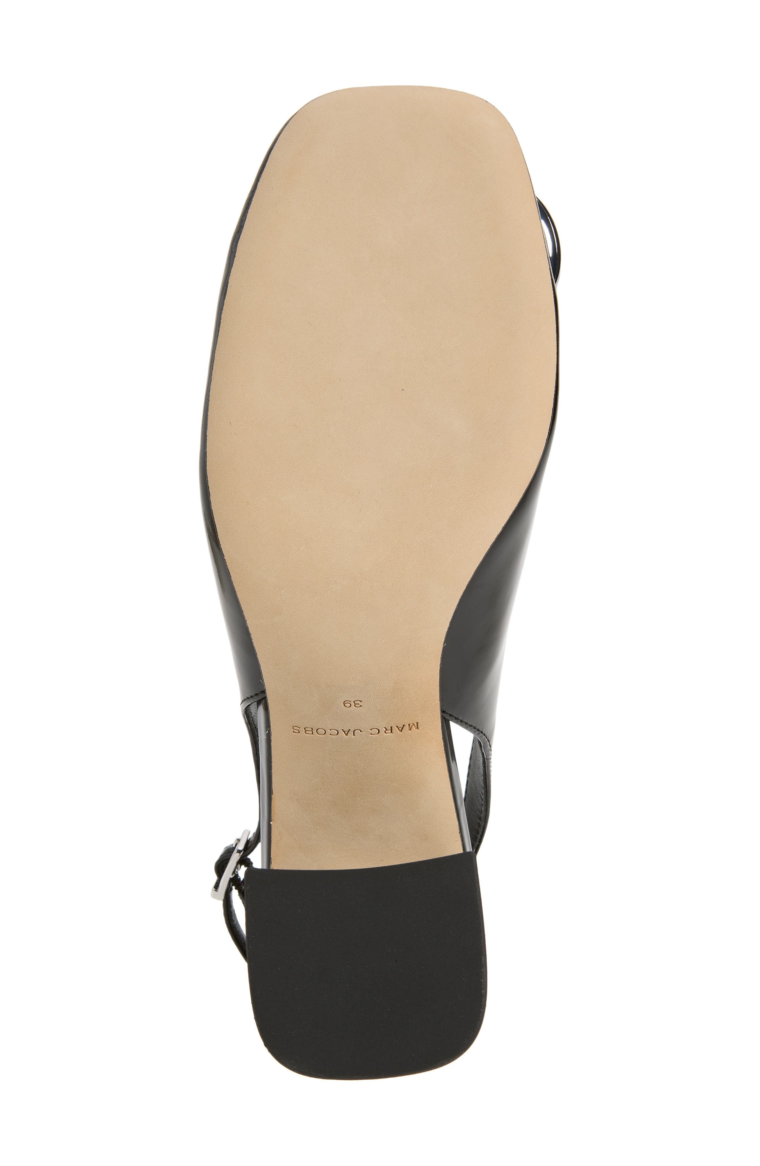 Marc Jacobs The Pop J Marc Slingback Pump, Alternate, color, Black