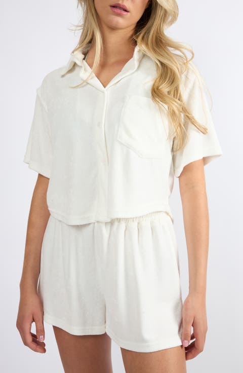 The Terry Button-Up Shirt