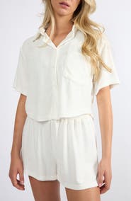 Viens Avec Moi The Terry Button-Up Shirt