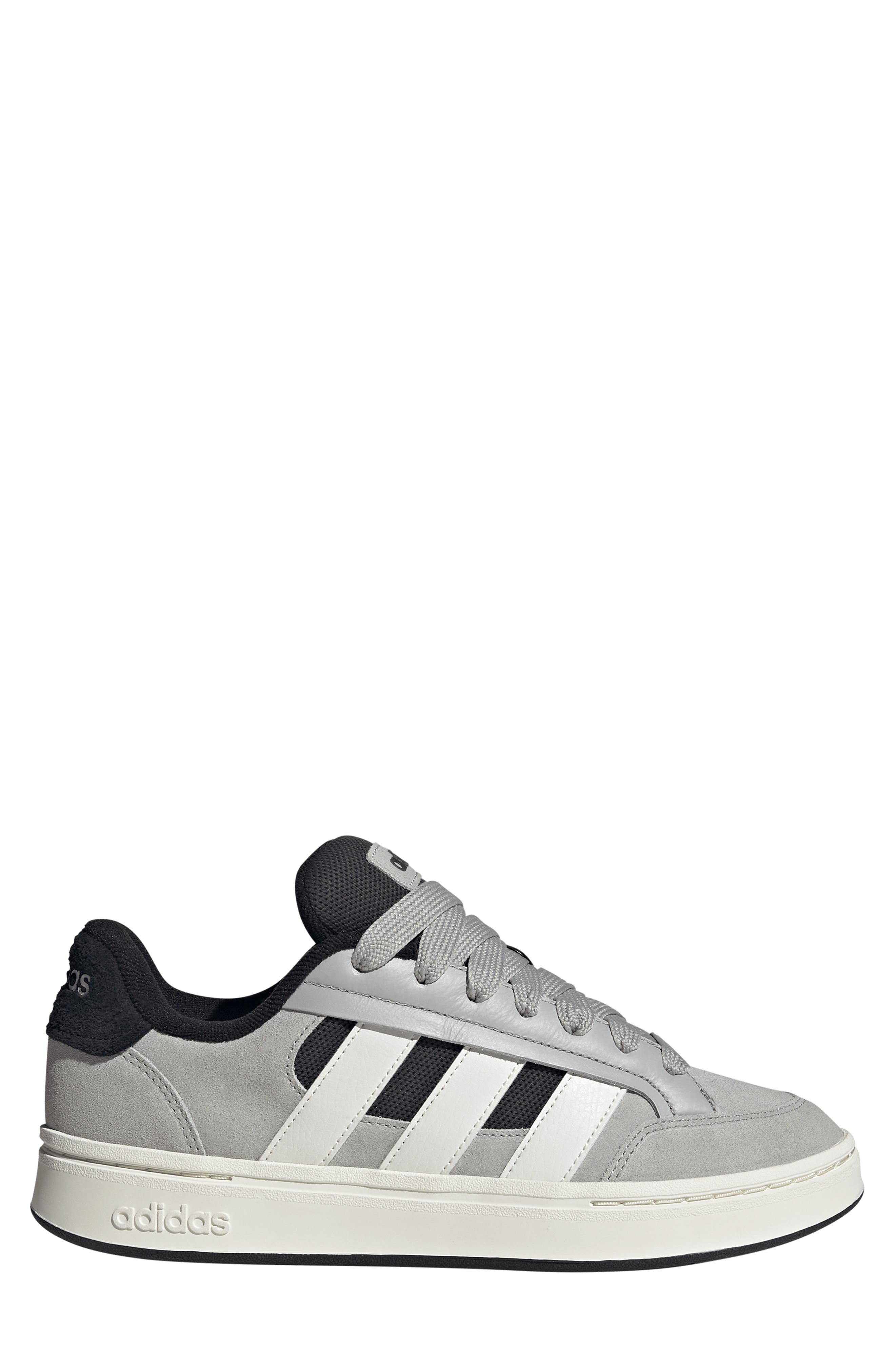 adidas Alpha Sk8 Sneaker, Alternate, color, Grey/ Core White/ Core Black