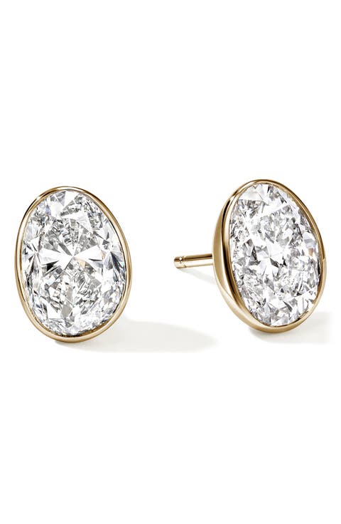 JH Lovestruck™ Stud Earrings, 14K Gold, Lab-Grown Diamonds, 5.0TCW