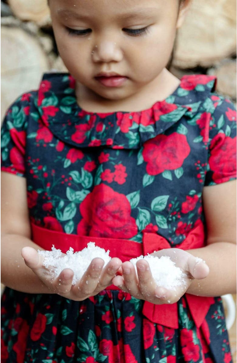 Hope & Henry Girls' Organic Ruffle Collar Party Dress, Kids, Alternate, color, 